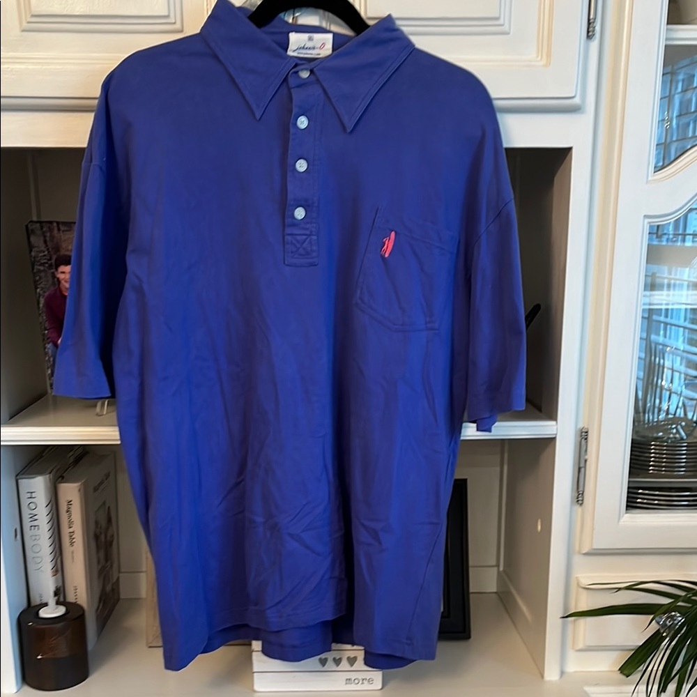 Johnnie-O Men's Blue Polo Shirt size XL